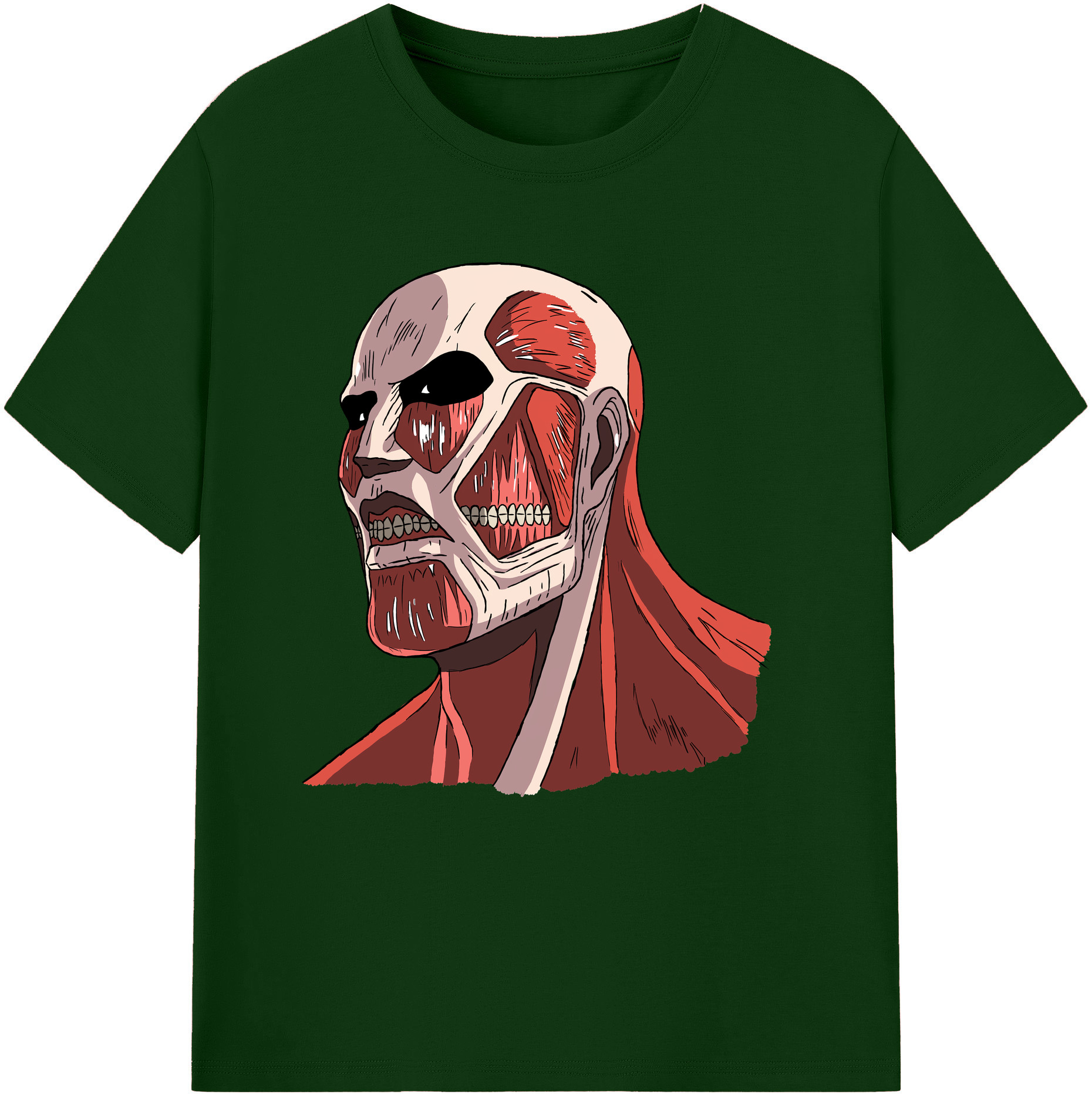 （画像用） 進撃の巨人 Attack on Titan 綿100％半袖Tシャツ（フロントプリント）